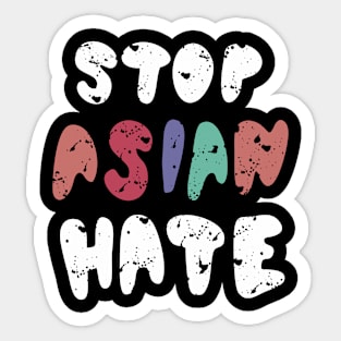 stop asian hate Sticker